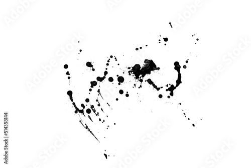 Grunge boots, splatter. Paint splash.	