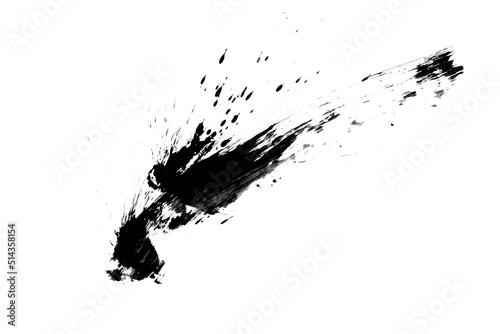 Grunge boots, splatter. Paint splash.	