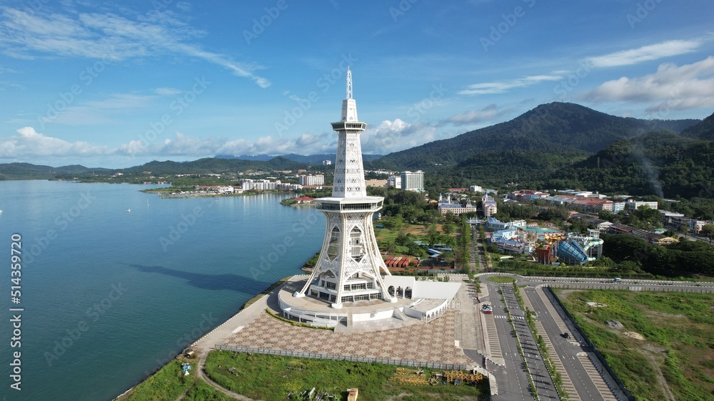 Langkawi, Malaysia – June 24, 2022: The Landmarks, Beaches and Tourist Attractions of Langkawi Langkawi, Malaysia – June 24, 2022: The Landmarks, Beaches and Tourist Attractions of Langkawi