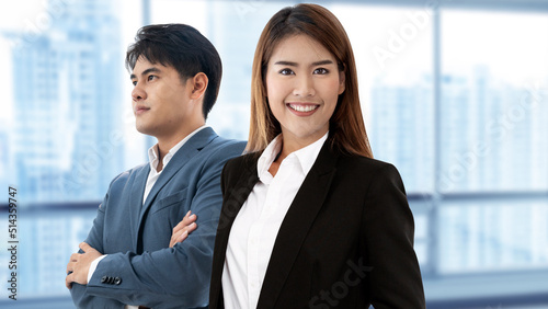 Photography asian business man, financial concept