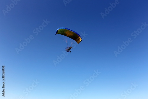 Wallpaper Mural Paragliding over the Mediterranean Sea Torontodigital.ca
