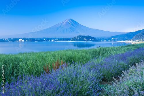 富士山　河口湖 © kiyo