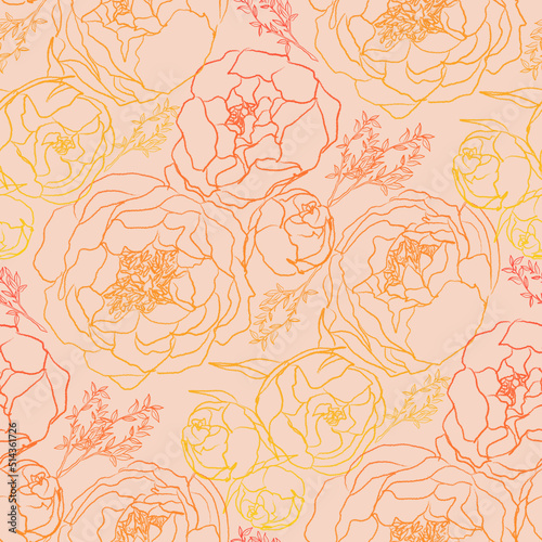 classic, nostalgic botanical seamless repeat pattern designs that would be perfect for home decor, upholstery, wallpaper or apparel. 