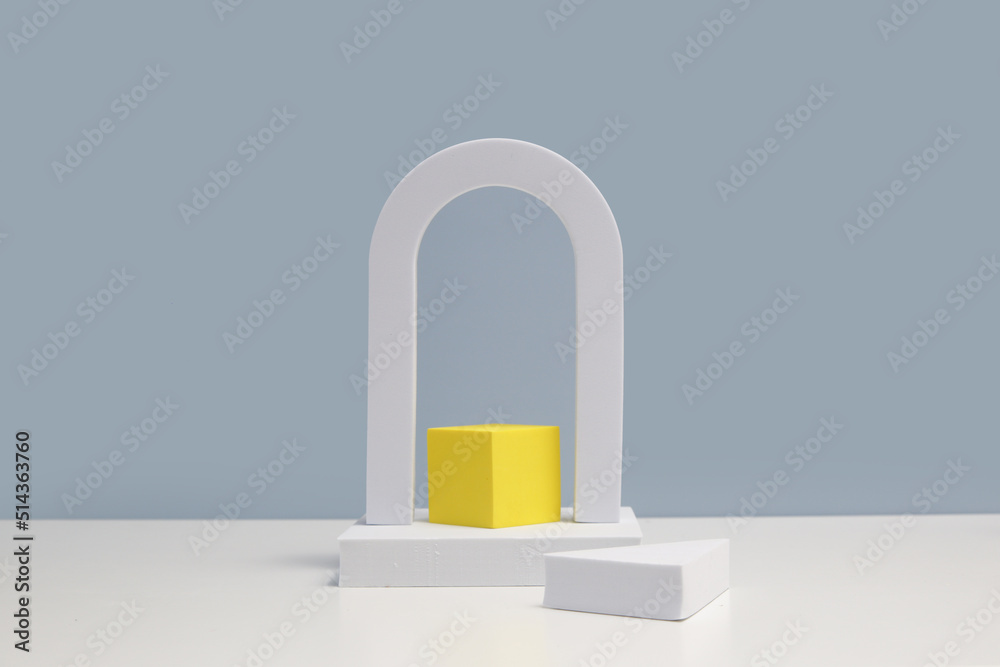 Abstract minimal modern scene. Modern set from various geometric shapes. Stylish background for product presentation. Abstract minimal modern scene. Modern set from various geometric shapes. Stylish background for product presentation.