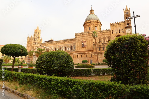 Palermo  Sicily  Italy   The Cathedral of Palermo dedicated to the Assumption of the Virgin Mary. UNESCO World Heritage Site