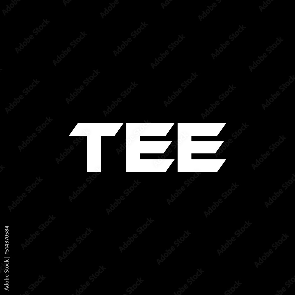 TEE letter logo design with black background in illustrator, vector logo modern alphabet font overlap style. calligraphy designs for logo, Poster, Invitation, etc. TEE letter logo design with black background in illustrator, vector logo modern alphabet font overlap style. calligraphy designs for logo, Poster, Invitation, etc.