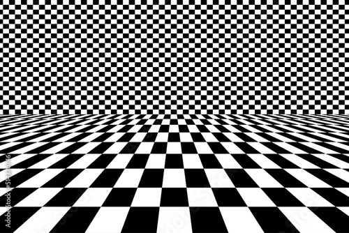 Checkerboard background. for exhibition design vector illustration