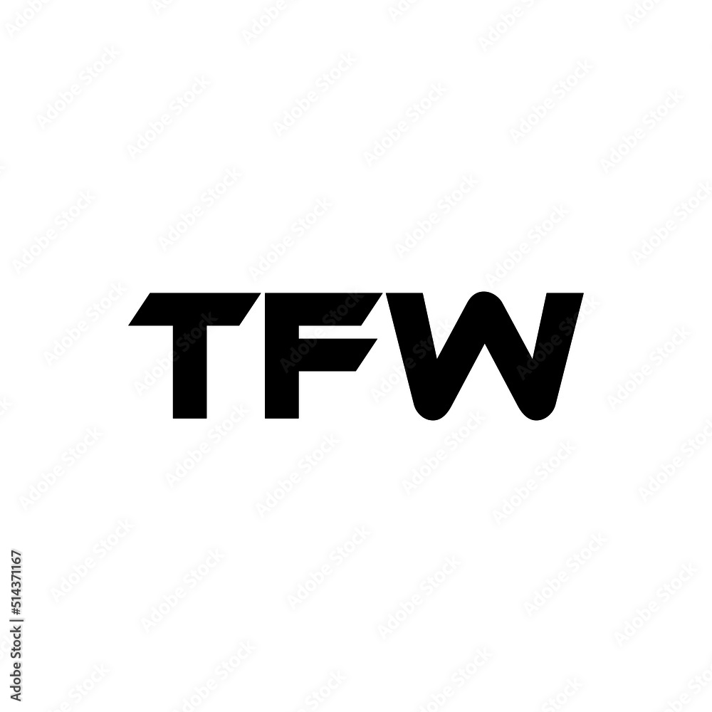 TFW letter logo design with white background in illustrator, vector logo modern alphabet font overlap style. calligraphy designs for logo, Poster, Invitation, etc. TFW letter logo design with white background in illustrator, vector logo modern alphabet font overlap style. calligraphy designs for logo, Poster, Invitation, etc.