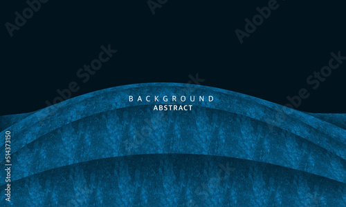 Latar belakang abstrak premium biru minimalis dengan bentuk gelap geometris mewah. Desain wallpaper eksklusif untuk poster, brosur, presentasi, situs web