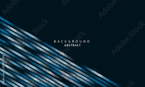 Latar belakang abstrak premium biru minimalis dengan bentuk gelap geometris mewah. Desain wallpaper eksklusif untuk poster, brosur, presentasi, situs web