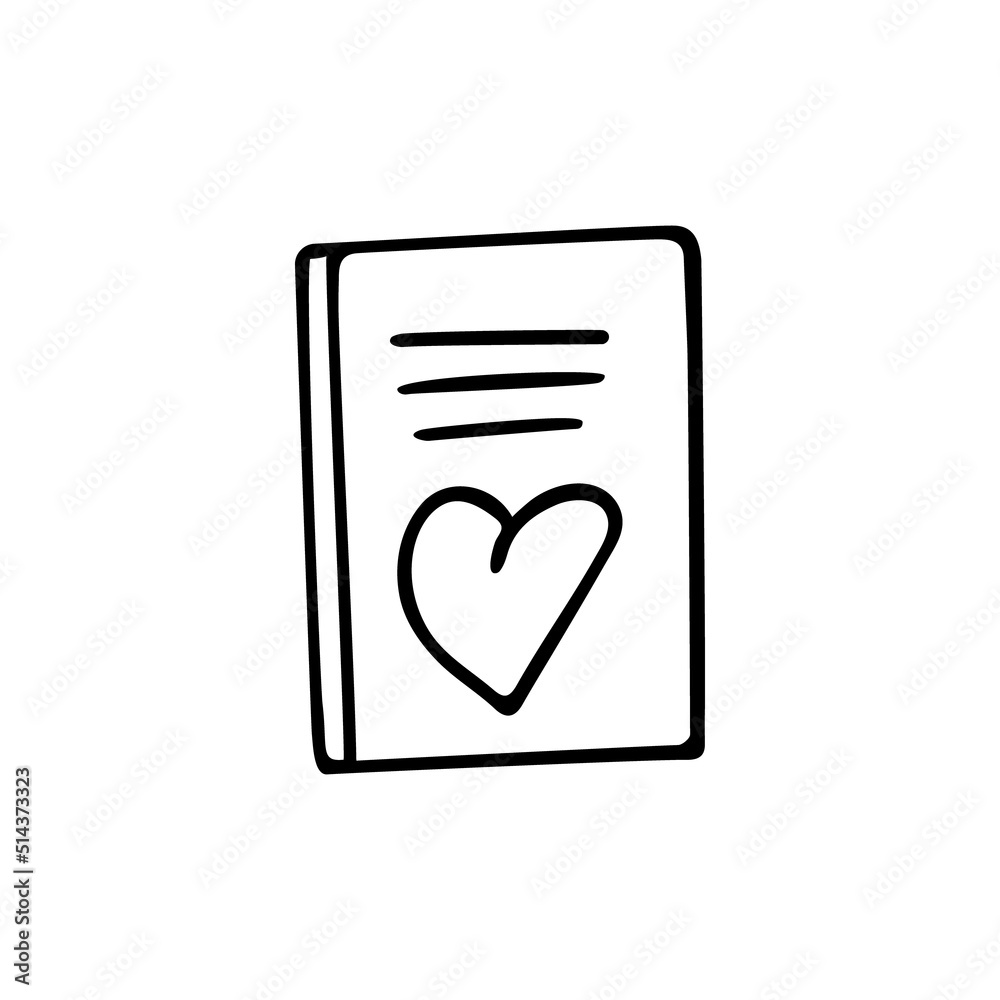 Doodle notebook for exersises, hand drawn textbooks. Back to school concept. Sketch,freehand minimalistic design, child drawing. Isolated.Vector illustration Doodle notebook for exersises, hand drawn textbooks. Back to school concept. Sketch,freehand minimalistic design, child drawing. Isolated.Vector illustration
