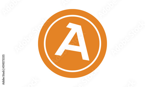 Alpha Logo for Crytocurrency Business