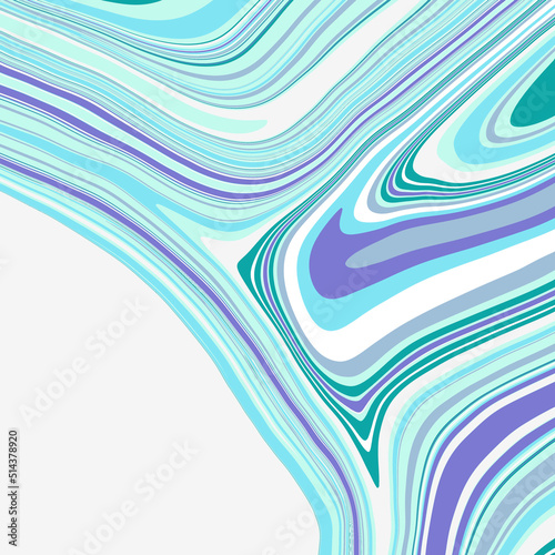 Abstract marble effect pattern Light cold pastel limited color decorative textured background
