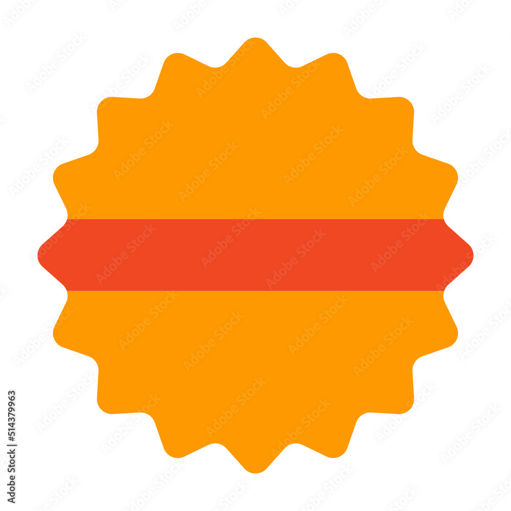 Obraz premium Colour icon for Badge