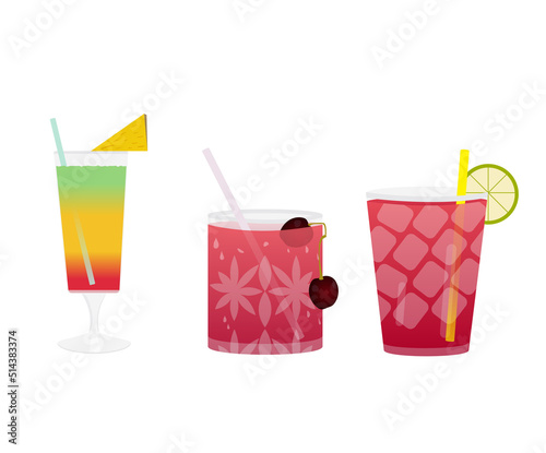 cocktail drink to chill and enjoy at summer vacation