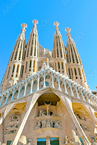 Spain Sagrada Família is a Roman Catholic basilica in Barcelona, Spain