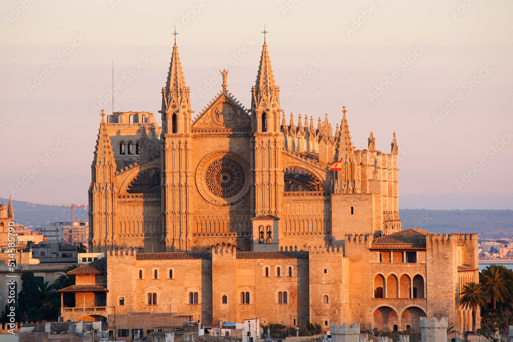 Catedral de Mallorca (s. XIII-s.XX).Palma.Mallorca.Islas Baleares. España.