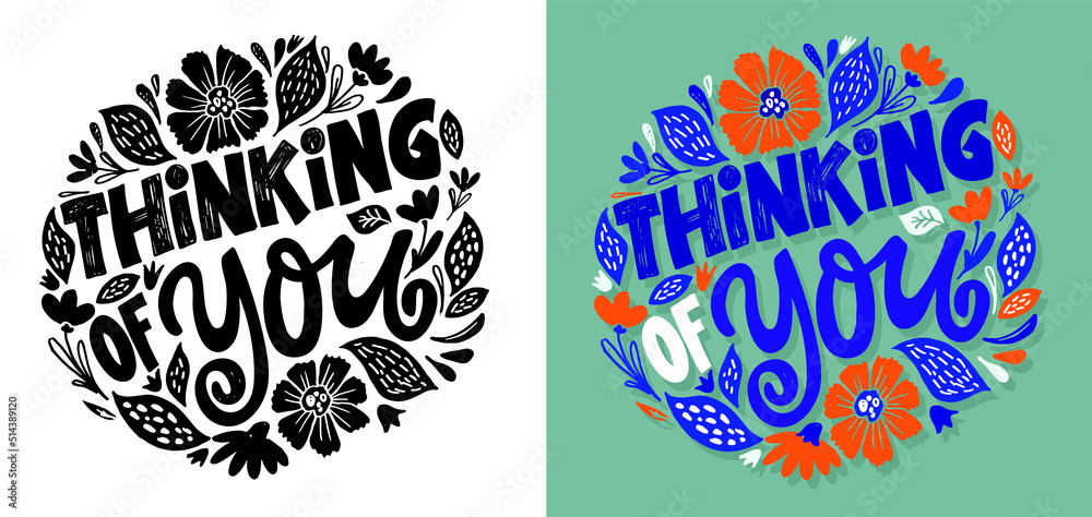 Obraz premium Motivation hand drawn doodle lettering postcard. Lettering art fot t-shirt design.