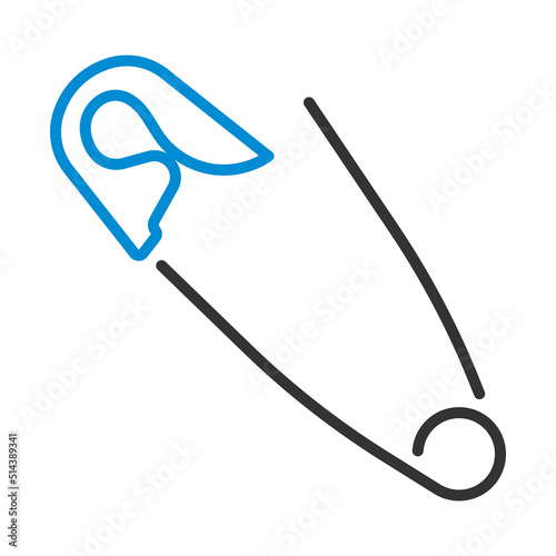 Tailor Safety Pin Icon