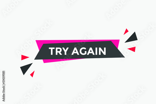 Try again Label Design Template. Social media banner template
Free Download Try again Label Design Template. Social media banner template
- GFXLoad
