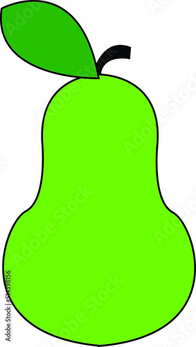 avocado on white background, avocado illustration vector,avocado icon vector, avocado animation vector for your design needs