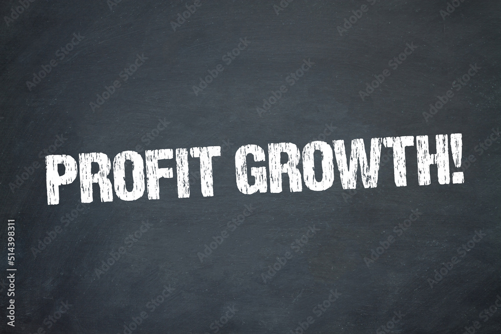 Obraz premium Profit Growth!