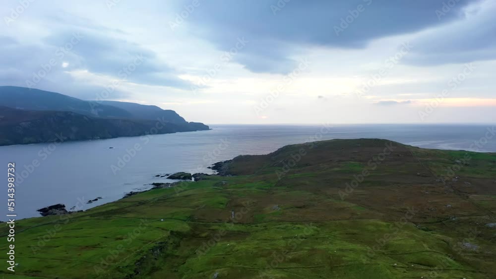 Aerial view of Loughros Point by Ardara in County Donegal, Republic of Ireland Aerial view of Loughros Point by Ardara in County Donegal, Republic of Ireland