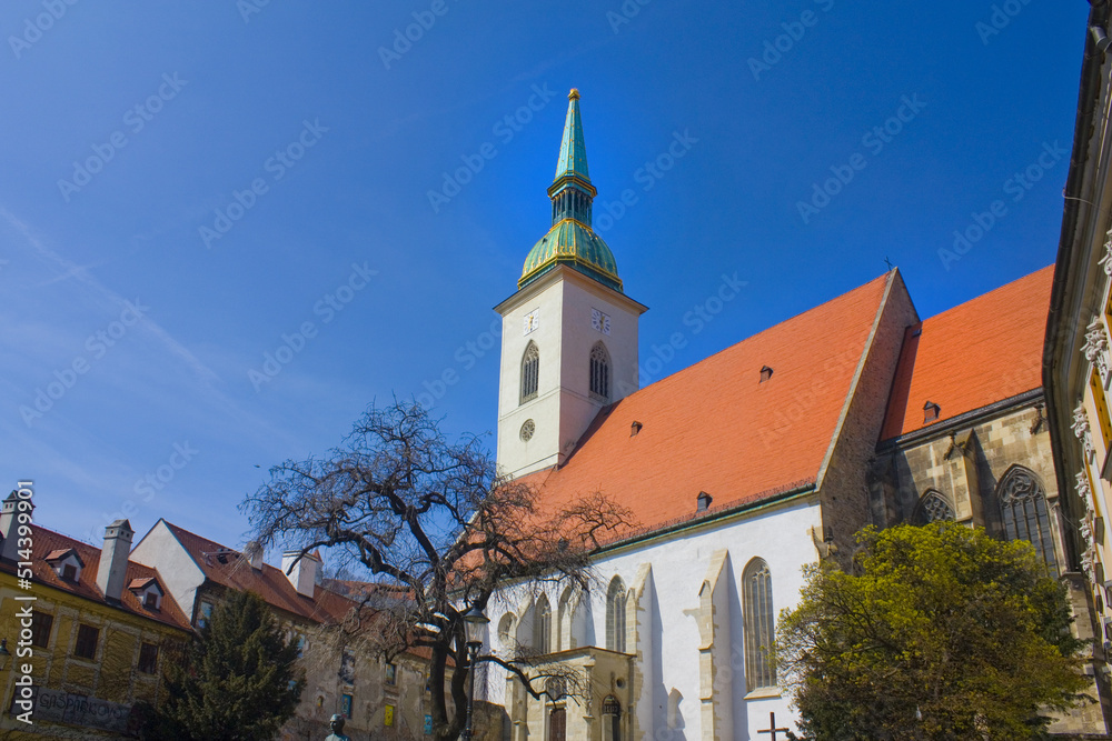  St Martin Cathedral in Bratislava, Slovakia