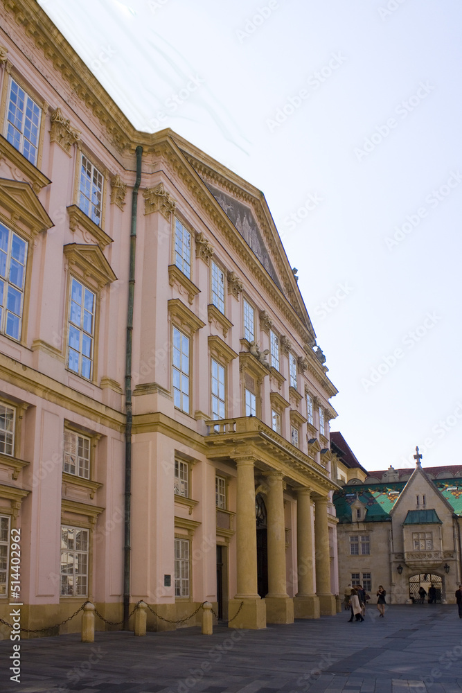  Primate Palace courtyard in Bratislava