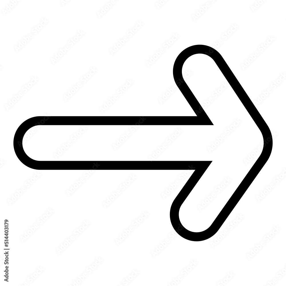 Isolated Arrow Line SVG Free Vector Graphic Isolated Arrow Line SVG Free Vector Graphic
