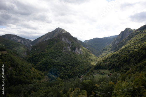 landscape in the mountains