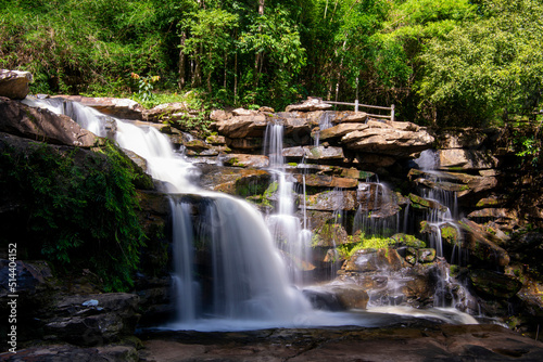 Tad noi waterfall at Na Yung - Nam Som National Park Udon Thani Province, Thailand photo