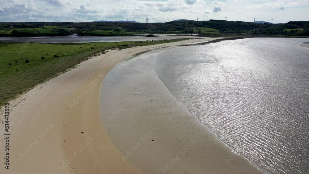 Gweebarra bay by Lettermacaward in County Donegal - Ireland.