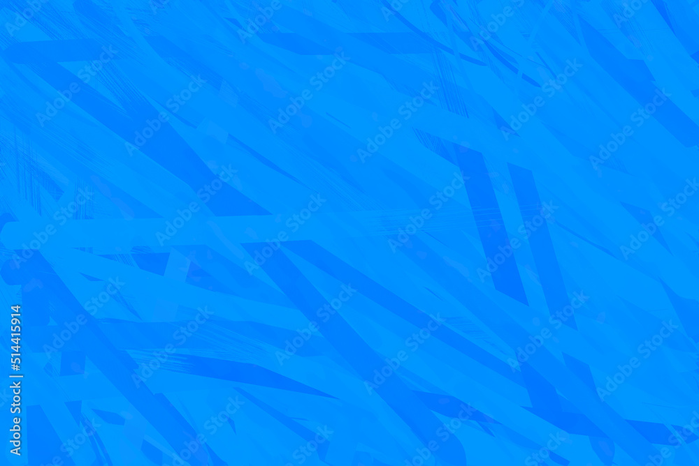 Blue background. Grunge painted surface