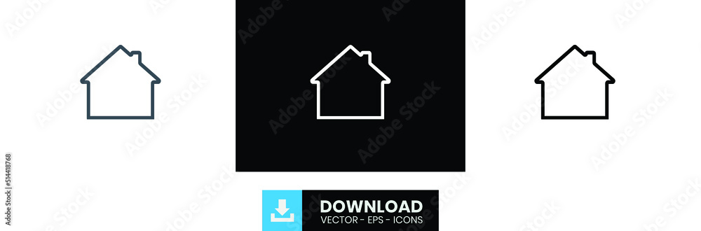 home outline icon, black home outline icon, white home outline icon, home icon. home outline icon, black home outline icon, white home outline icon, home icon.