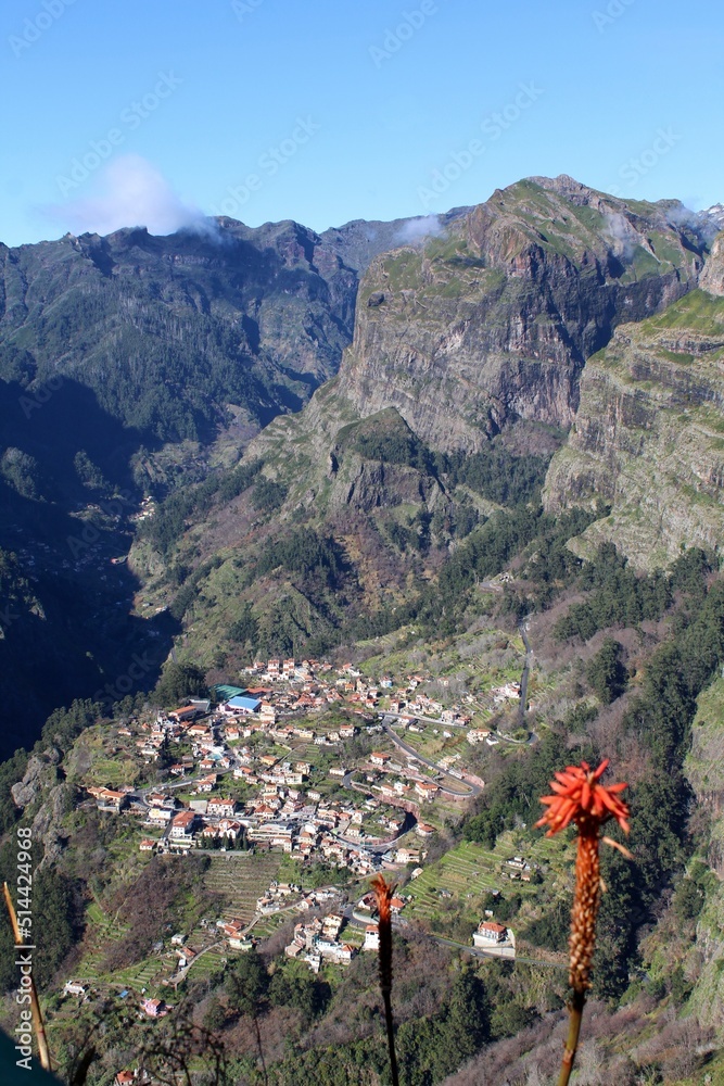 view from the top of the mountain