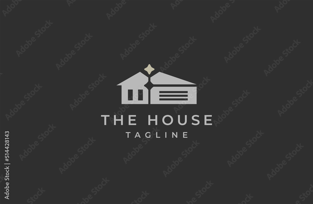 House or home logo icon design template flat vector illustration House or home logo icon design template flat vector illustration