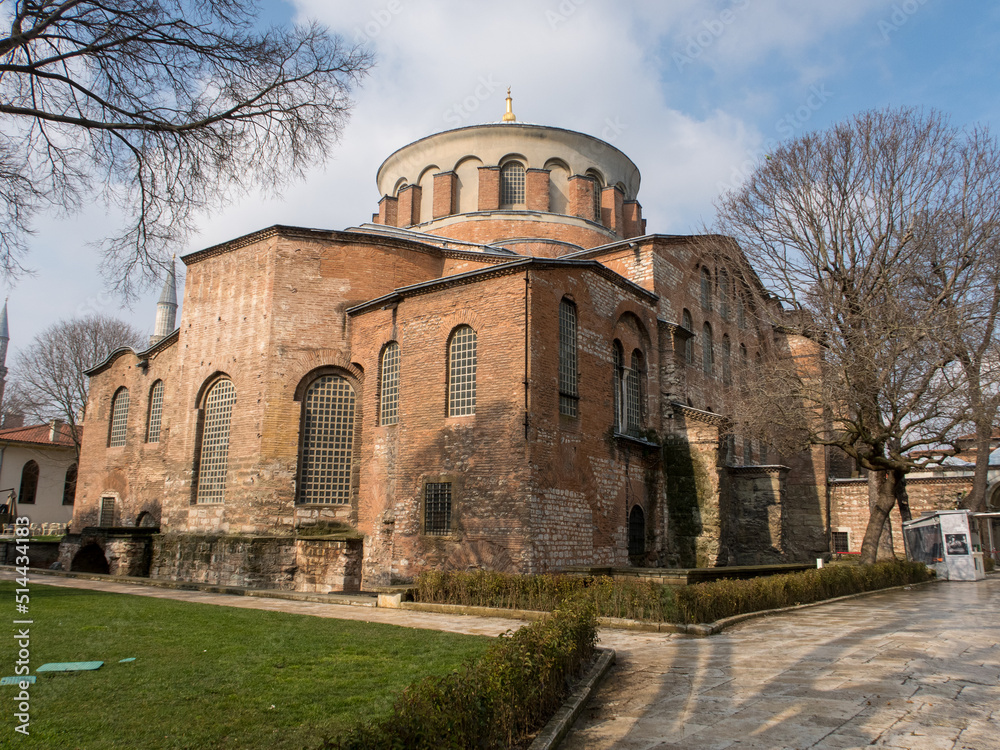 Beyazıt Mosque in Istanbul in March blue sky Beyazıt Mosque in Istanbul in March blue sky