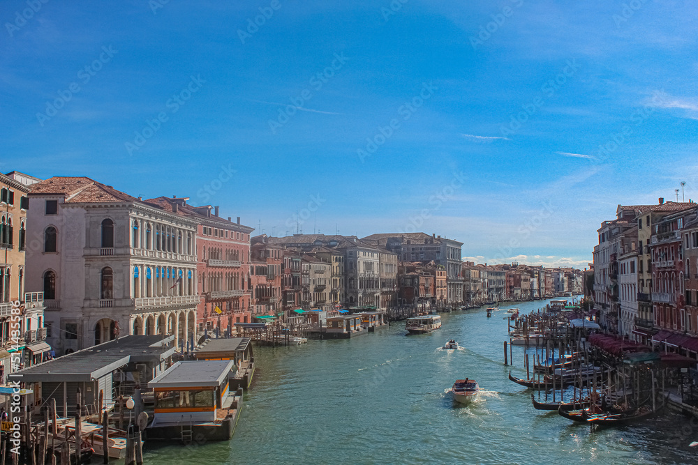 city grand canal in Venice