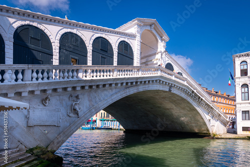 Rialto Bridge and canal grande, Venice, Italy