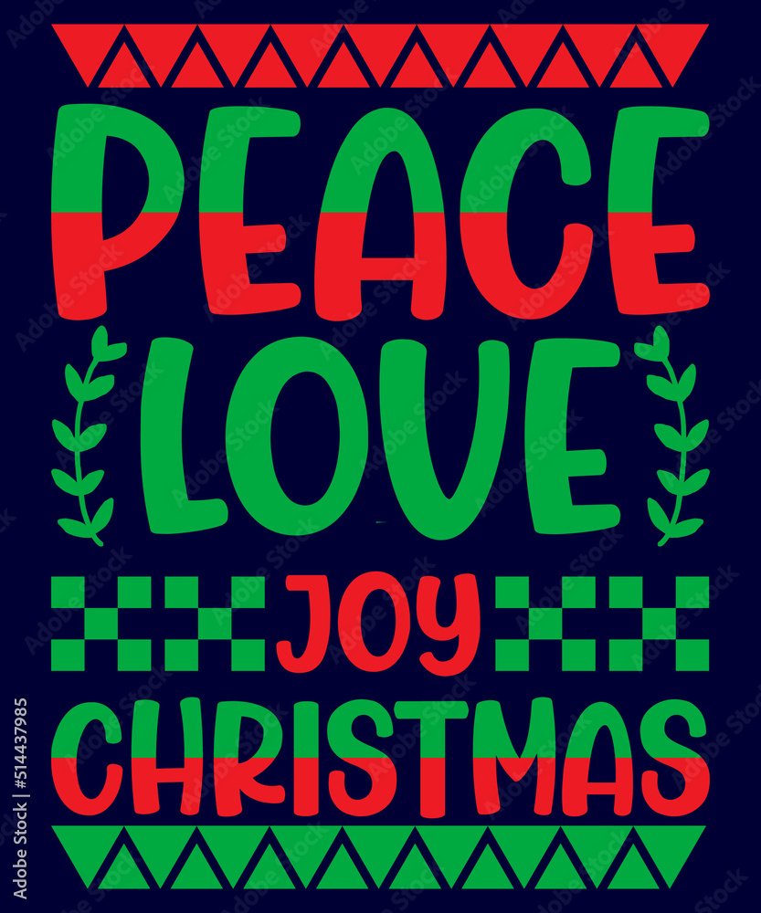 Christmas T-shirt Design Vector Christmas T-shirt Design Vector
