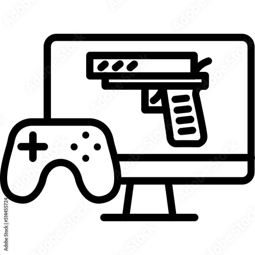 Shooting Game Icon