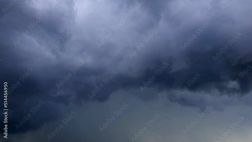 Heavy grey clouds animation for weather forecast - loop video Heavy grey clouds animation for weather forecast - loop video