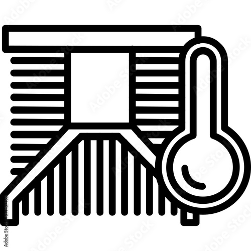 Heat Sink Icon