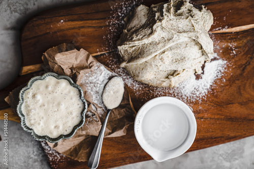 sourdough for bread natural yeast healthy bread 