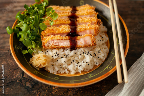 Bild auf Leinwand Tonkatsu