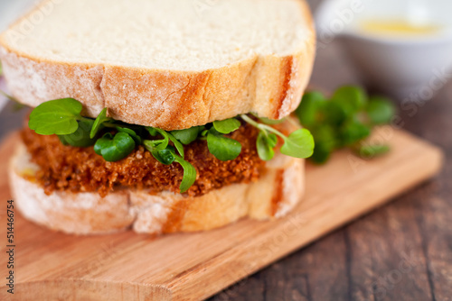 Katsu Sando with Wasabi Mayonnaise