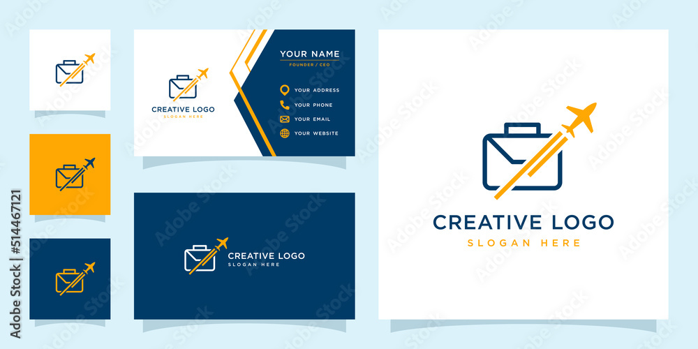 Vector graphic of travel logo design template Vector graphic of travel logo design template