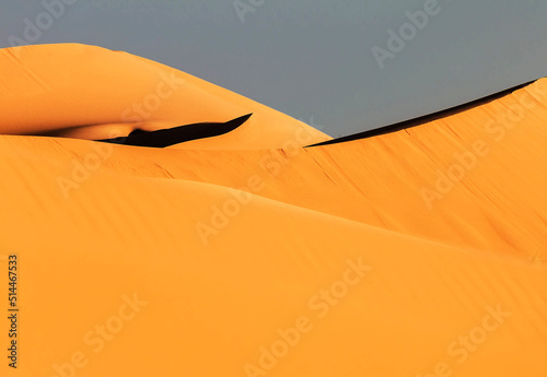 Fotobehang Close-up Of Sand Desert