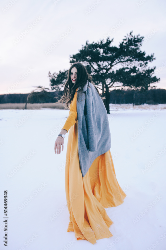 Fototapeta premium Photo session in the forest